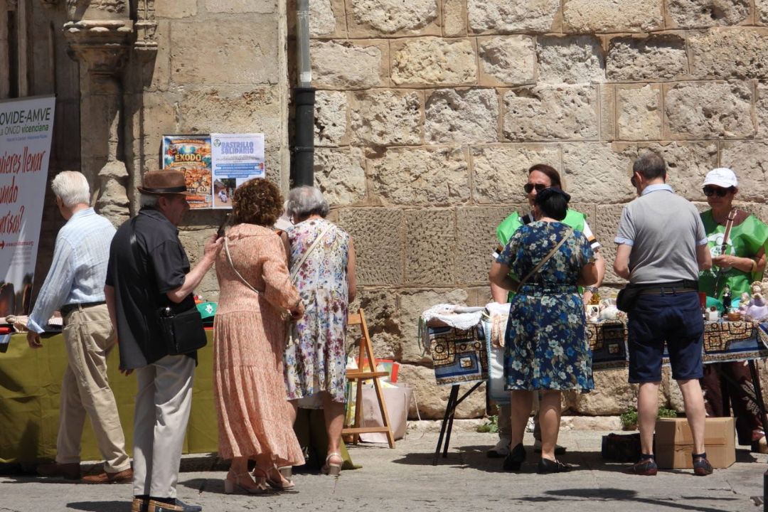 Rastrillo solidario en Burgos